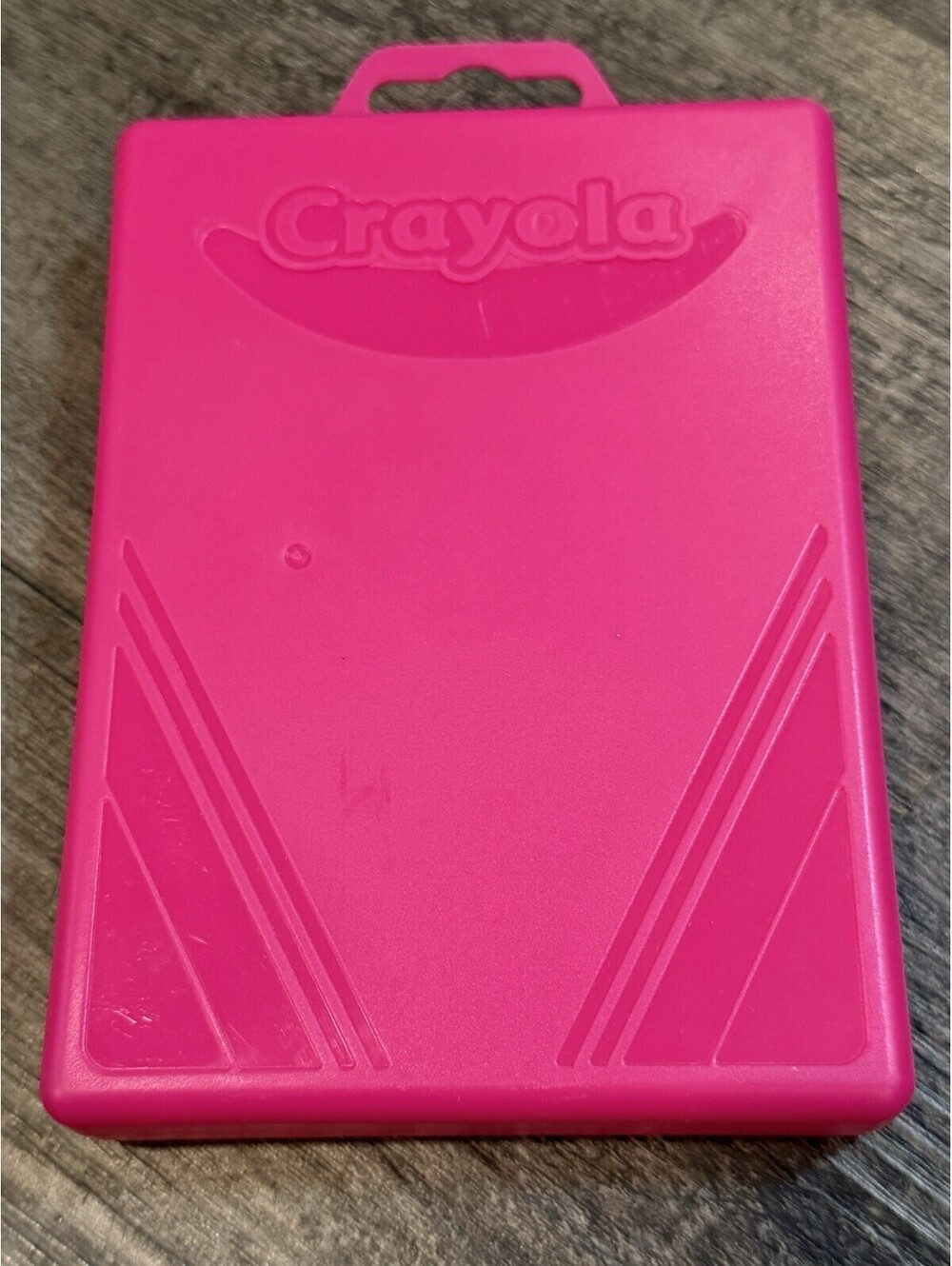 Crayola Markers Crayon 8pc Carry Case Storage Holder Vintage Pink 2018